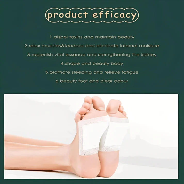 Natural Detox Foot Patches (Pack of 10) BUY 1 GET 1