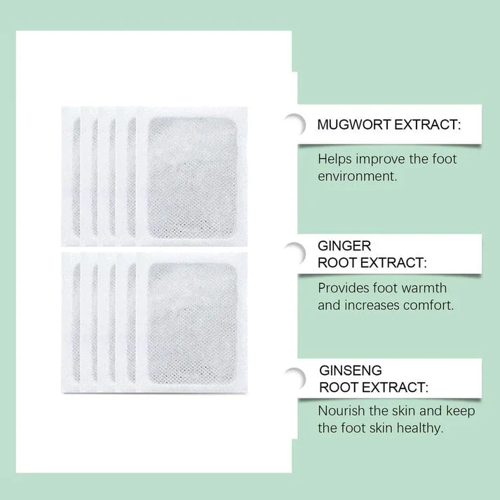 Natural Detox Foot Patches (Pack of 10) BUY 1 GET 1